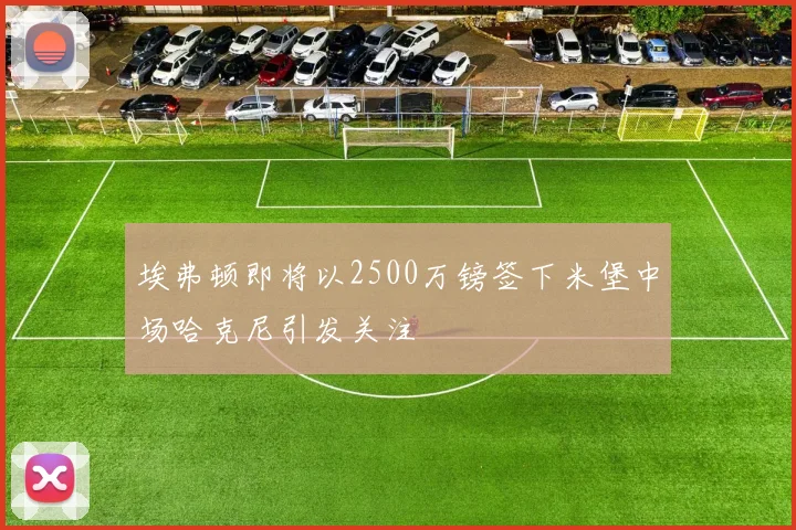 埃弗顿即将以2500万镑签下米堡中场哈克尼引发关注